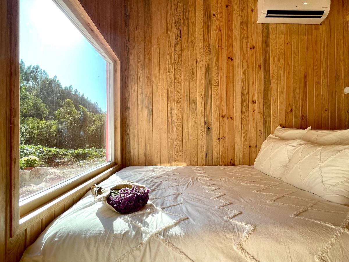 Nativo Natureza Pink Wood Cabin Cela  Exteriér fotografie