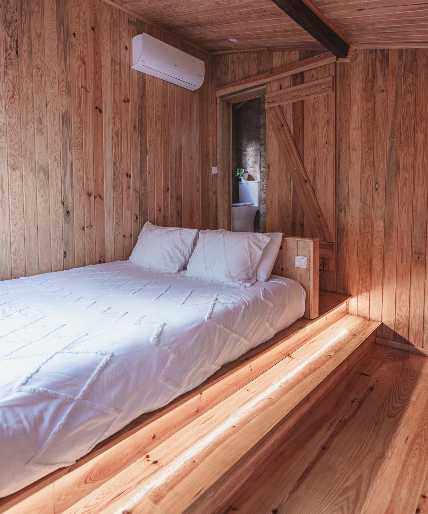 Nativo Natureza Pink Wood Cabin Cela  Exteriér fotografie